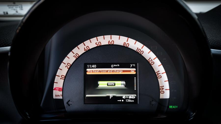Панель приборов Smart ForTwo Prime Coupe Electric Drive 2017 года  (фото 46 из 48)